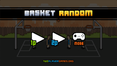 Basket Random browser game start screen