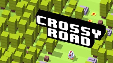 Crossy Road game start screen