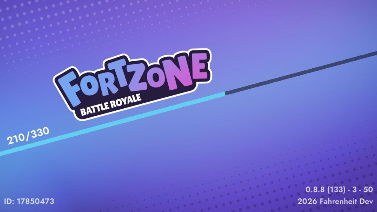 Fortzone Battle Royale online character screen
