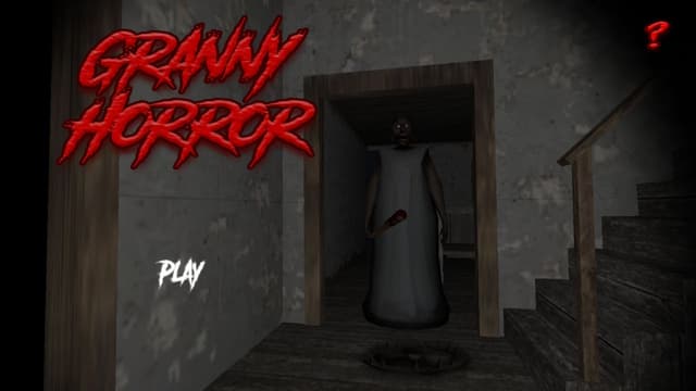 Granny game start screen