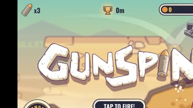 GunSpin game start screen