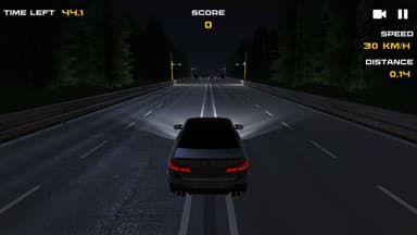 M5 Traffic Racer game start screen