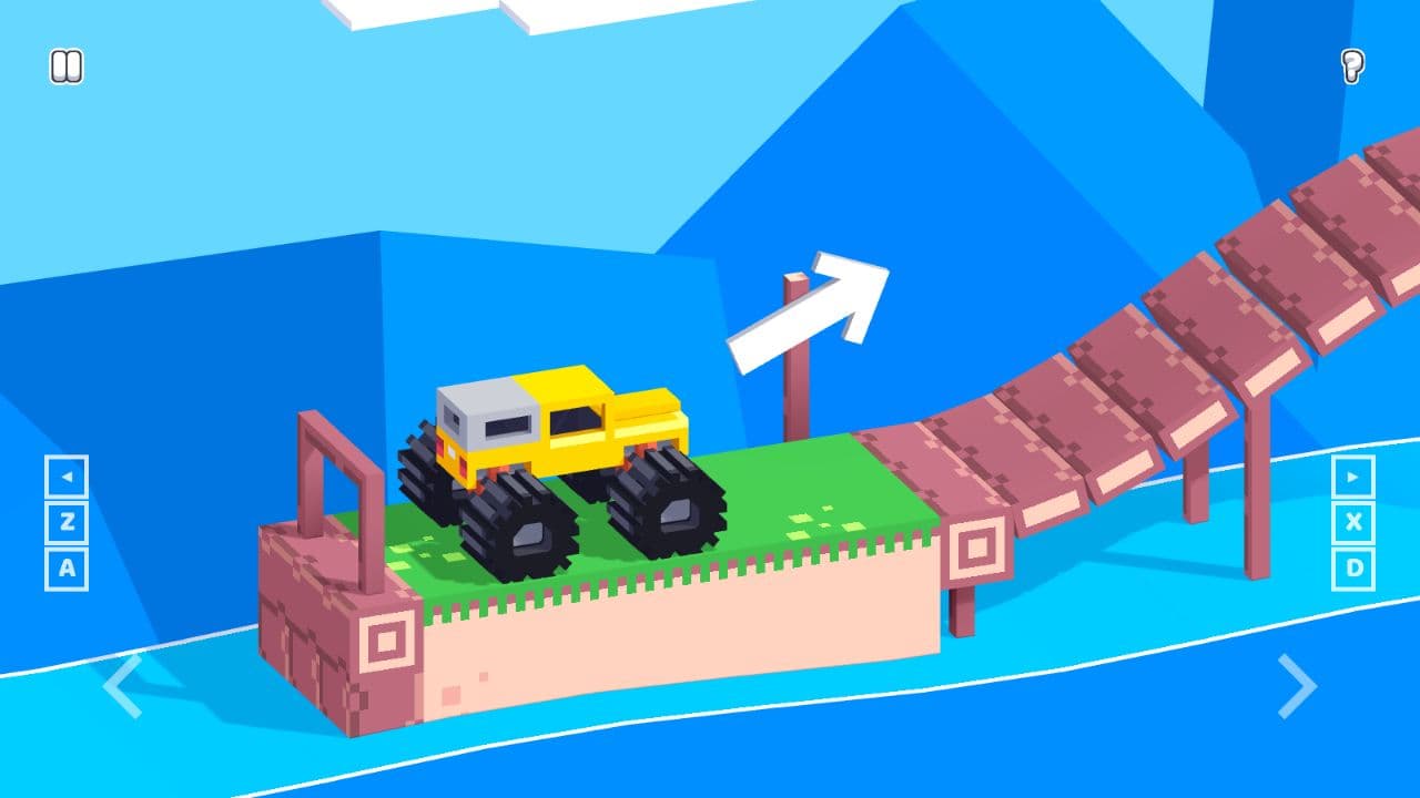 Drive Mad local browser gameplay screen