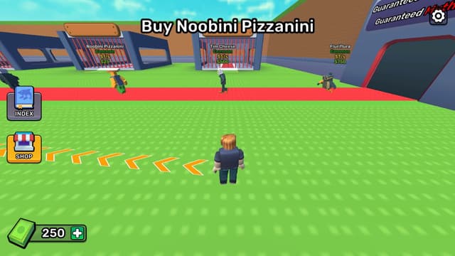 Steal a Brainrot game start screen