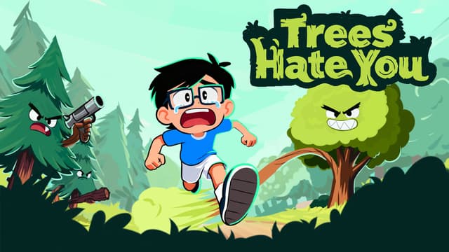 Trees Hate You online viral rage comedy platformer game