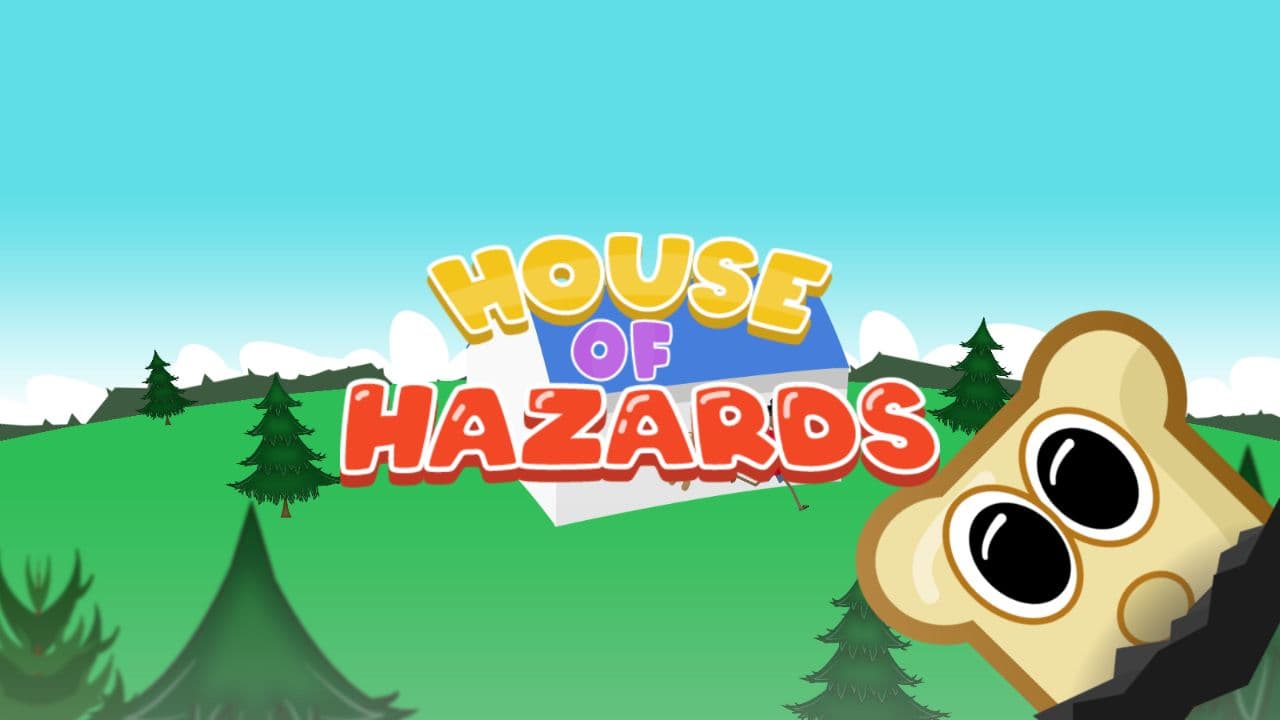 House of Hazards game start screen