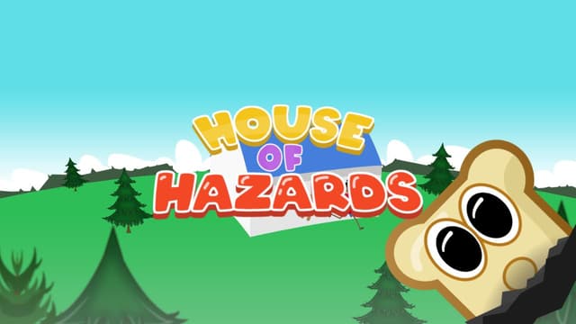 House of Hazards online game start screen