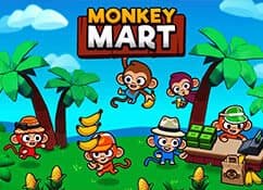 Monkey Mart game start screen