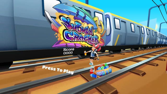 Subway Surfers game start screen